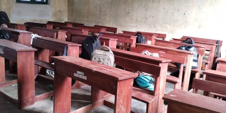 Ogoni Mothers Donate Desks, School Materials to Pupils in Rivers Community