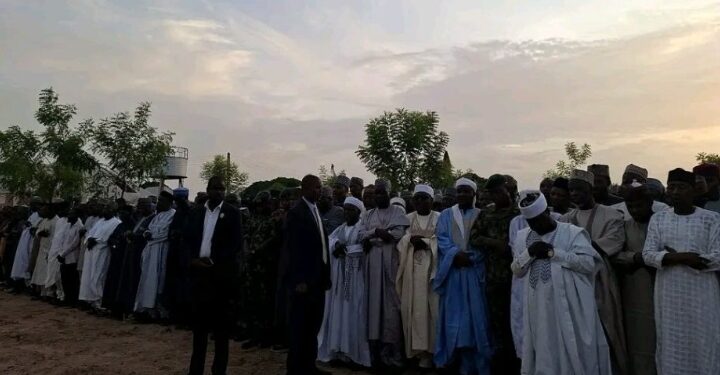 Retired General Rabe Abubakar Laid to Rest in Katsina After Dying in Captivity