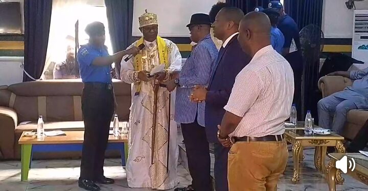 Nigeria Police Honours King Ateke Tom for Anti-Cultism Efforts