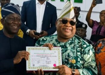 Adeleke Receives Certificate of Return as INEC Confirms Second-Term Victory
