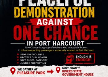 One-Chance Protest: ‘We’ve Received Threats, But Demonstration Must Go On’ — Organisers Insist