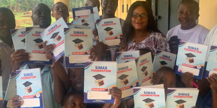 SIMAS Foundation Distributes Writing Materials to Schools Across Emohua Kingdom